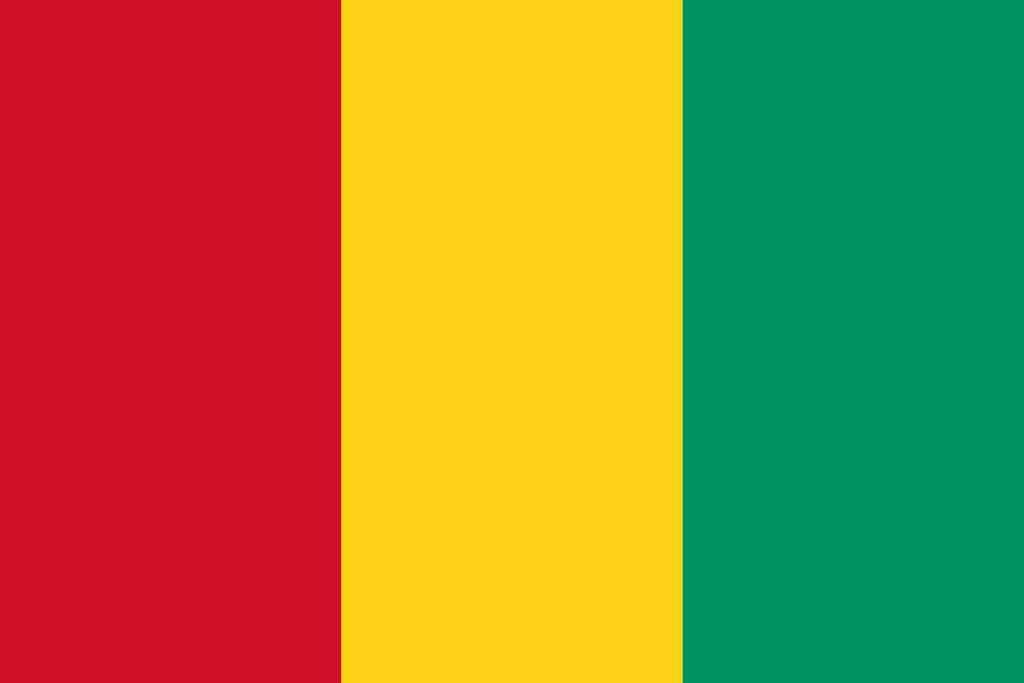 Drapeau de la Guinée, Drapeaux du pays Guinée