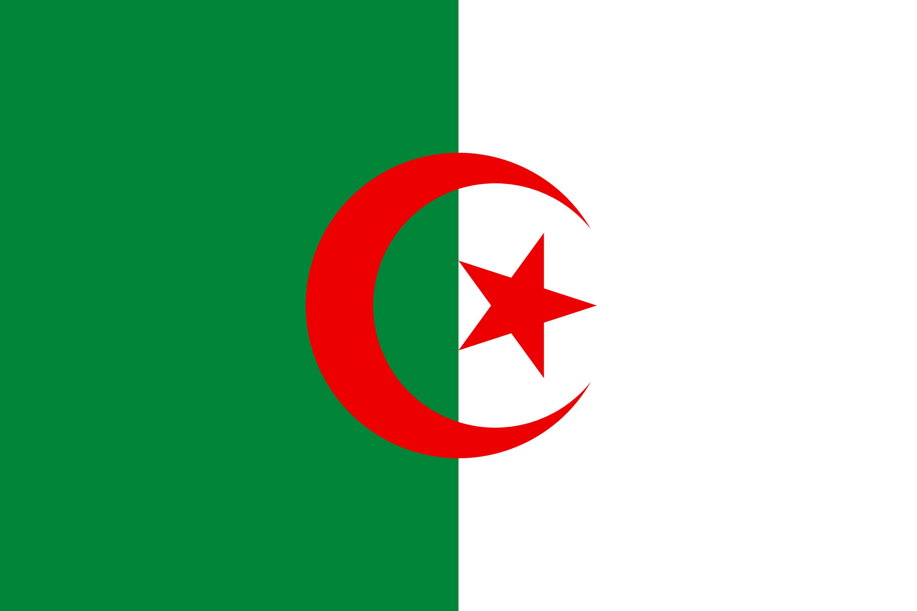 Drapeau De L Algerie Drapeaux Du Pays Algerie