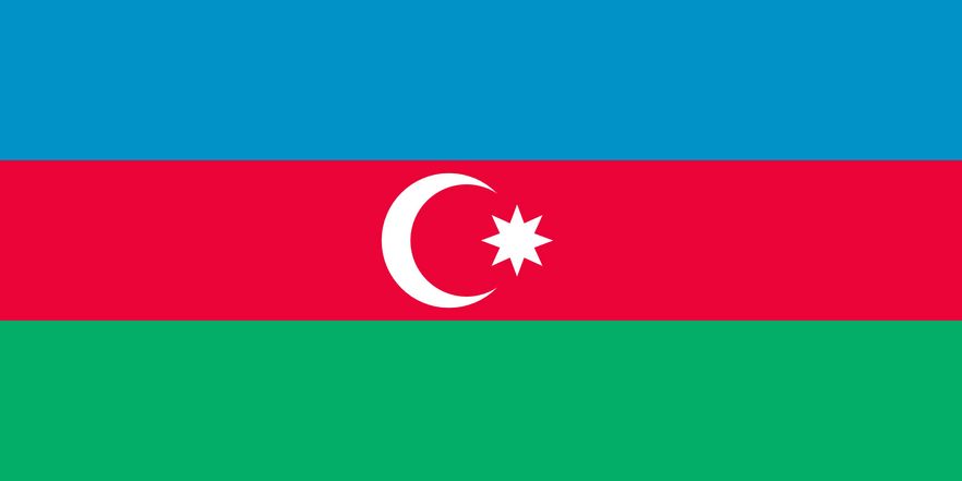 Drapeau de l'Azerbaïdjan