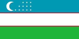 Drapeau de l'Ouzbékistan