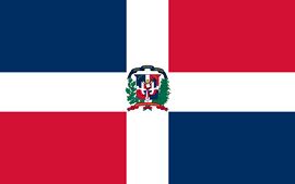 Drapeau de la République dominicaine Drapeau de la République dominicaine