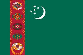 Drapeau du Turkménistan