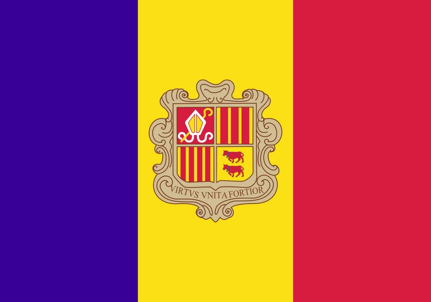 Drapeau d'Andorre