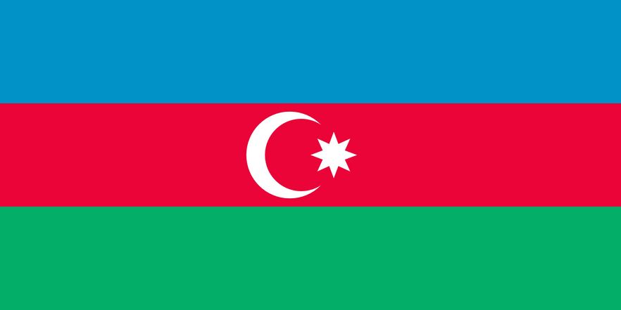 Drapeau de l'Azerbaïdjan