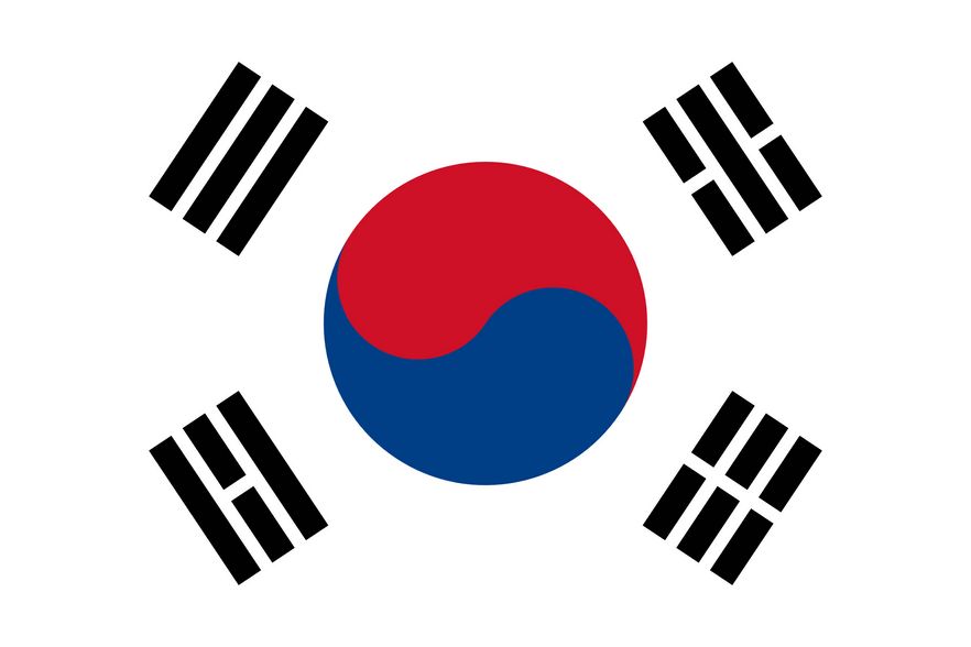 Drapeau de la Corée du Sud