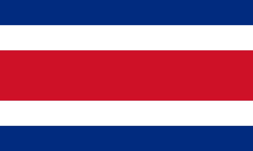 Drapeau du Costa Rica