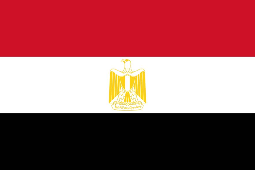 Drapeau de l'Égypte