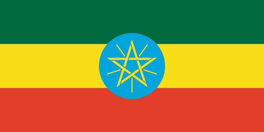 Drapeau de l'Éthiopie