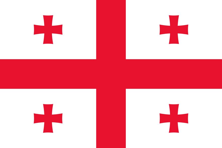 Drapeau de la Géorgie