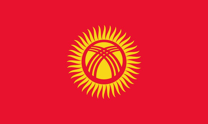 Drapeau du Kirghizistan
