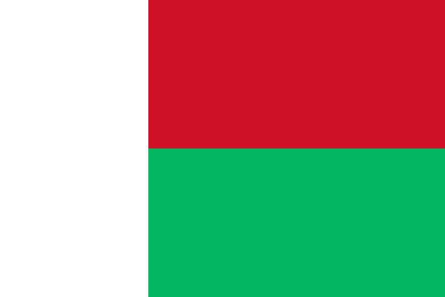 Drapeau de Madagascar