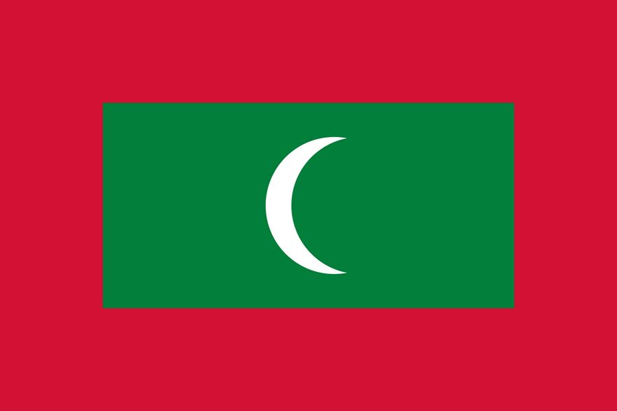 Drapeau des Maldives