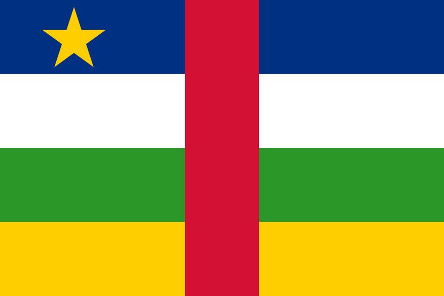 Drapeau centrafricaine