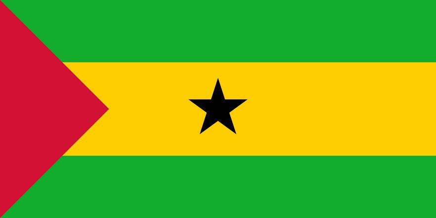 Drapeau de Sao Tomé-et-Principe
