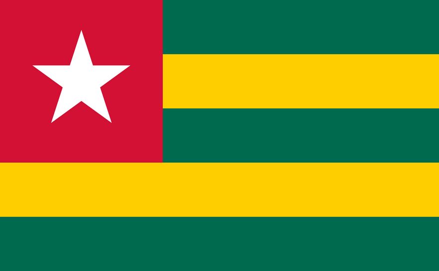 Drapeau du Togo