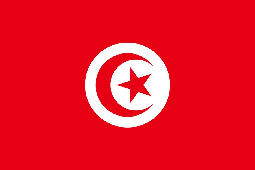 Drapeau de la Tunisie