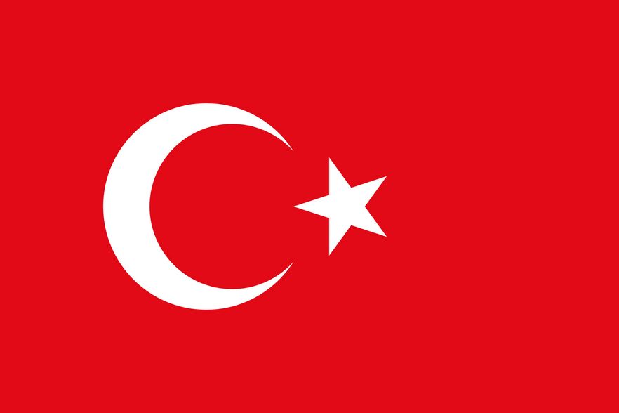 Drapeau de la Turquie